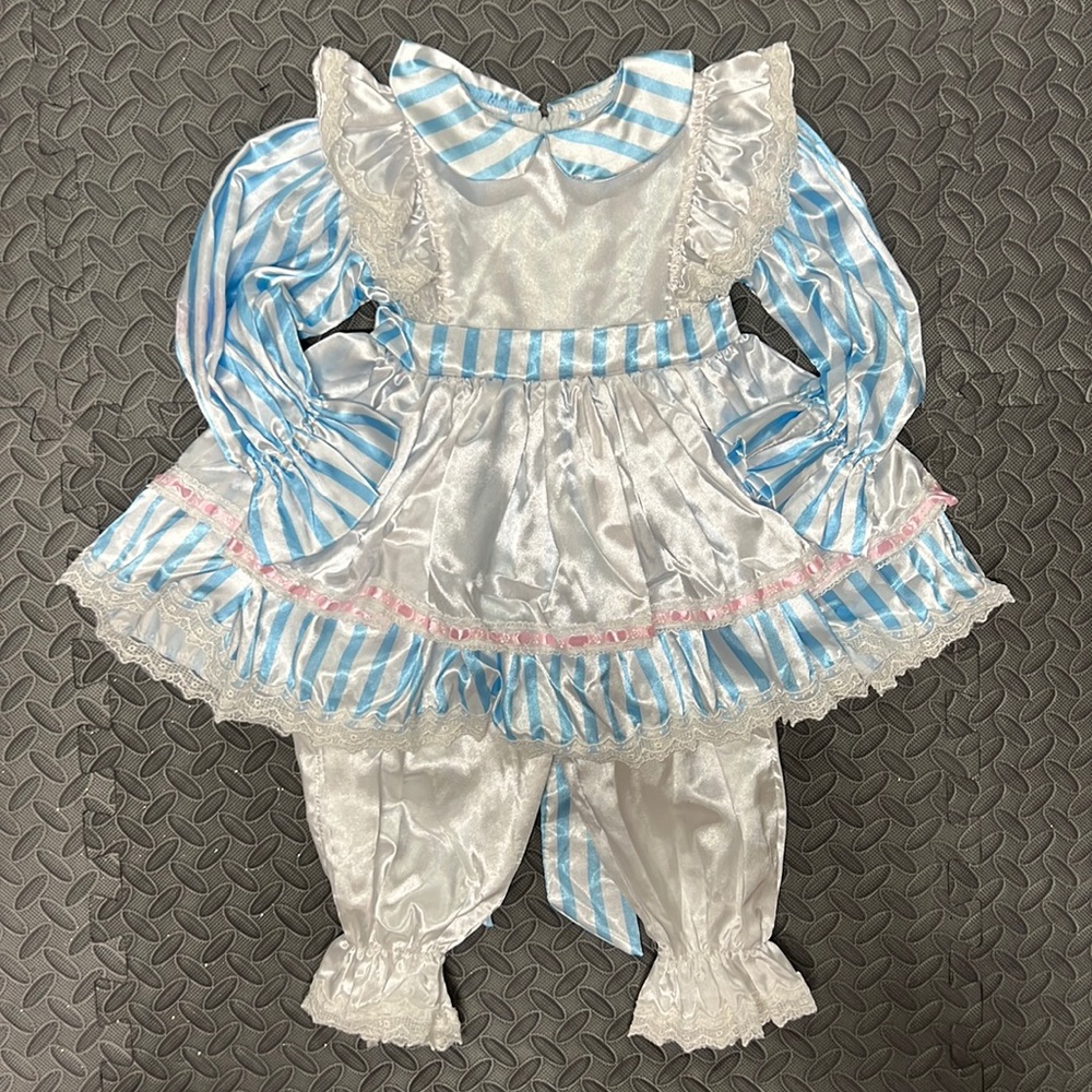 Little Bo Peep or Mary Had a Little Lamb Halloween Costume, 2 Piece, Size 2/3